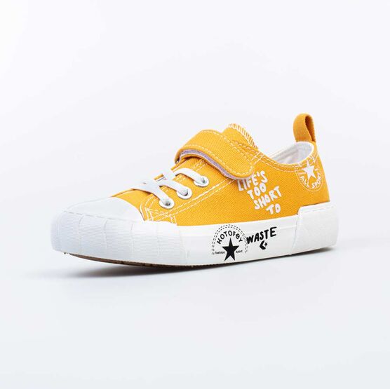 531201-11 Желтые кеды из хлопка для мальчики желтый