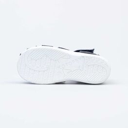 322134-21 Босоножки для девочки кожаные для девочки син-роз фото №3