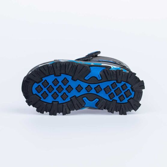 254971-41 Мембранные ботинки с LED-подсветкой для мальчики сер-гол фото №3