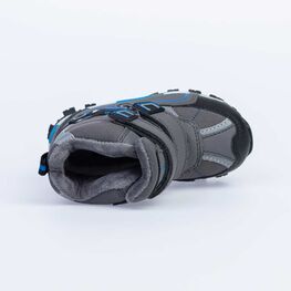 254971-41 Мембранные ботинки с LED-подсветкой для мальчики сер-гол фото №4