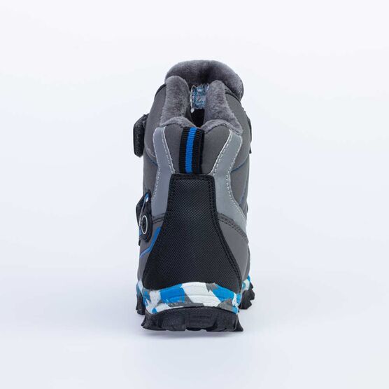 254971-41 Мембранные ботинки с LED-подсветкой для мальчики сер-гол фото №5