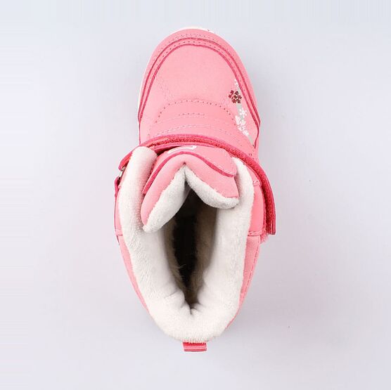 454821-42 Мембранные ботинки для девочки коралл фото №4