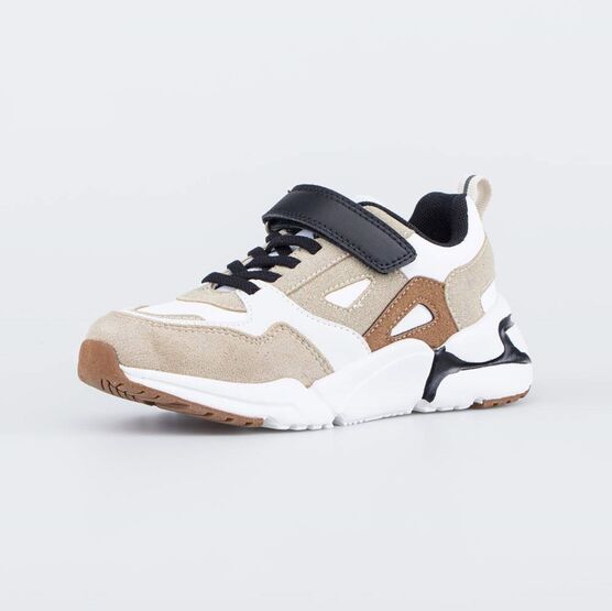 644288-77 Бежевые кроссовки Контраст для мальчики бежевый