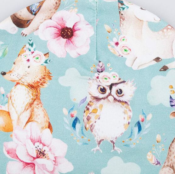 07811697-40 Тонкая шапка для девочки Фауна для девочки разноцветный фото №3