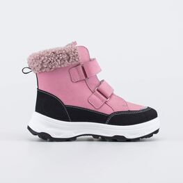 452133-57 Детские зимние ботинки 1936 для девочки розовый + черный фото №2
