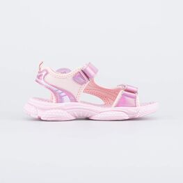 524090-11 Пляжные сандалии розовые для девочки розовый фото №2