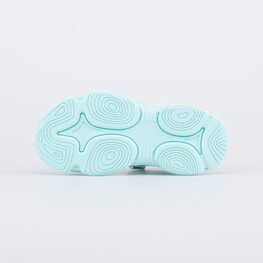 524090-12 Пляжные сандалии мятные для девочки мятный фото №3