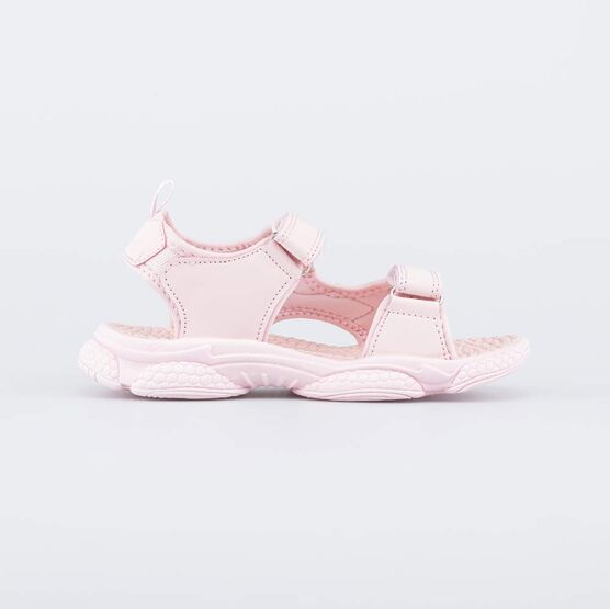 524092-11 Пляжные сандалии для девочки Сердечко для девочки розовый фото №2