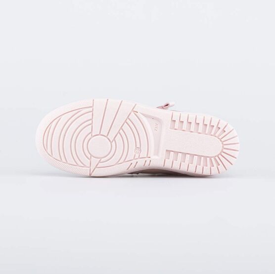 552290-21 Кожаные ботинки на липучках для девочки розовый фото №3