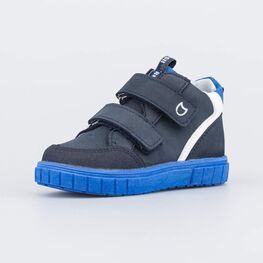 152348-22 Кожаные ботинки для мальчика для мальчики синий