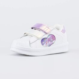 334040-71 Полуботинки с LED Единорог для девочки белый