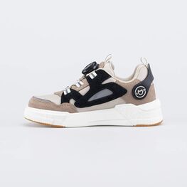 434019-71 Полуботинки с системой быстрой шнуровки для мальчики бежевый фото №2