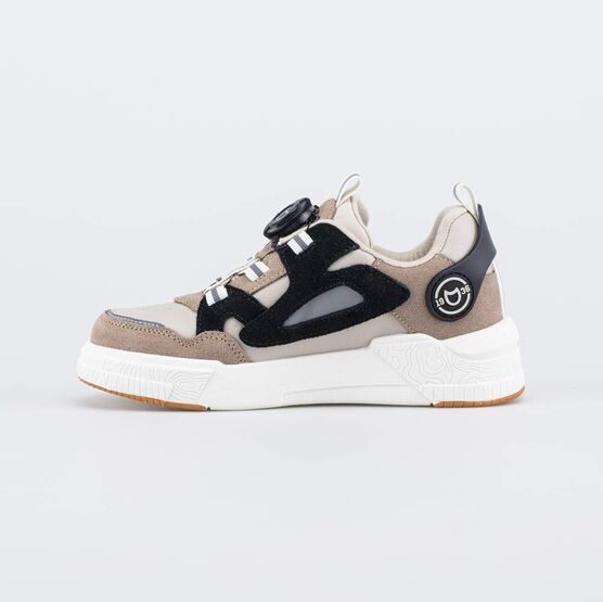 434019-71 Полуботинки с системой быстрой шнуровки для мальчики бежевый фото №2