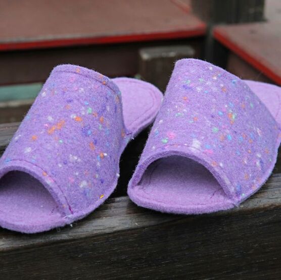 837000-04 Женские тапочки для девочки сиреневый фото №6