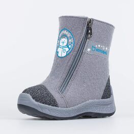 067016-41 Валенки для мальчика для мальчики серый