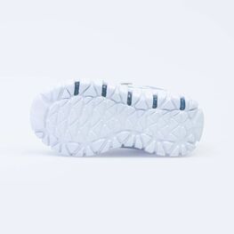 344269-72 Кроссовки с LED-подсветкой на подошве для девочки голубой фото №3