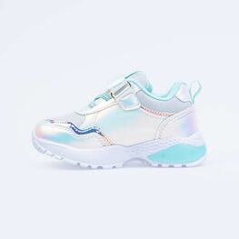 344275-71 Светящиеся кроссовки Звезда для девочки срб-бир фото №2