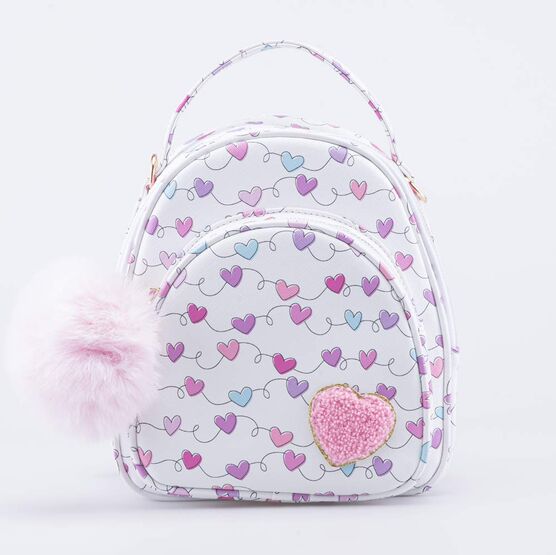 02810346-40 Рюкзак детский белый для девочки белый