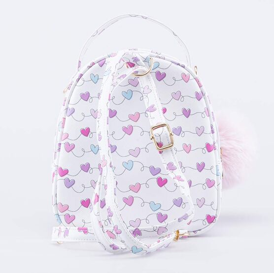02810346-40 Рюкзак детский белый для девочки белый фото №3