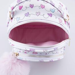 02810346-40 Рюкзак детский белый для девочки белый фото №4