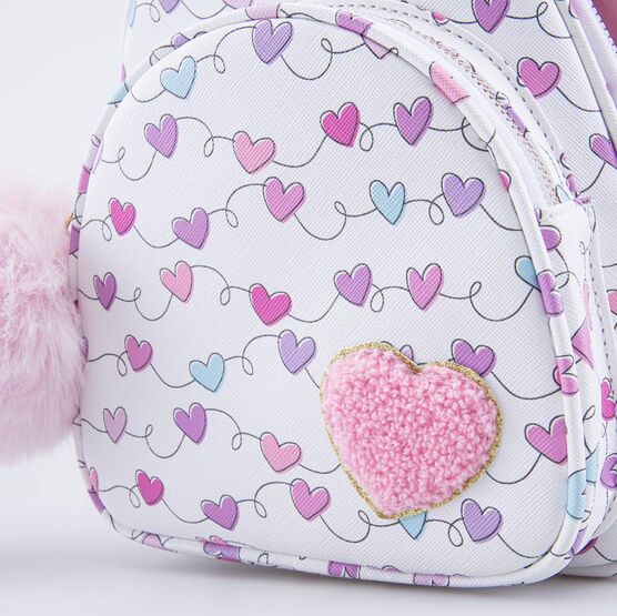 02810346-40 Рюкзак детский белый для девочки белый фото №5