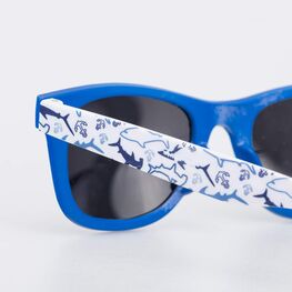 03713049-40 Очки детские синий-белый для мальчики синий + белый фото №3