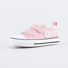 331198-15 Блестящие розовые кеды для девочки для девочки розовый