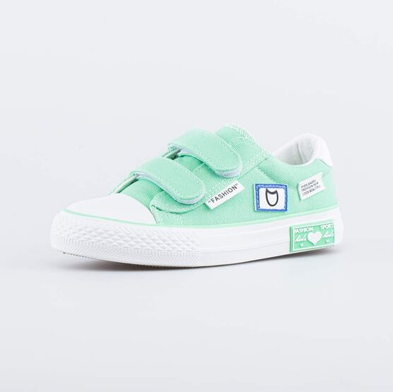331275-11 Кеды из хлопка для девочки мятный