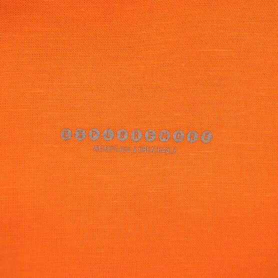 07764077-40 Костюм льняной шорты + футболка оранжевый для мальчики оранжевый фото №3