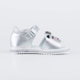322164-21 Босоножки из натуральной кожи для девочки серебрист. фото №2