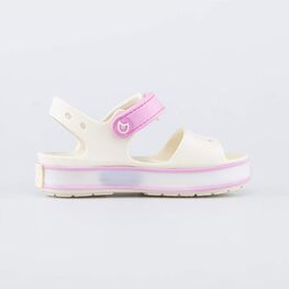 325110-02 Пляжные сандалии c LED подсветкой на подошве для девочки жел-роз фото №2