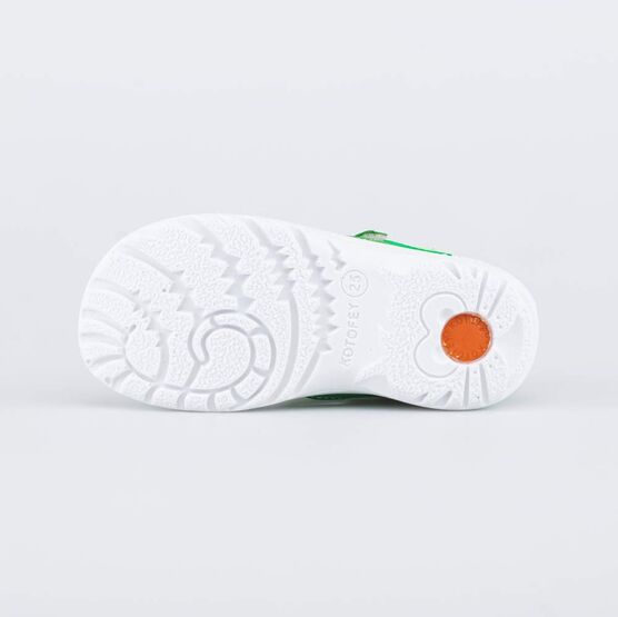 122212-21 Сандалии из натурального нубука для мальчики зеленый фото №3