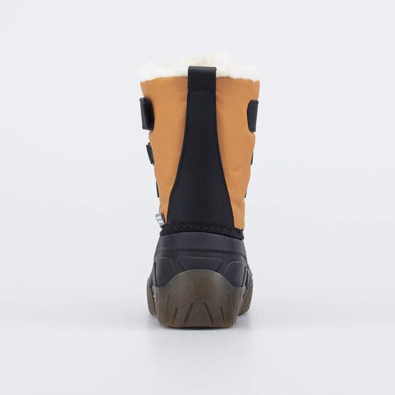 464104-42 Сноубутсы для мальчика Горчичный для мальчики чер-гор фото №5