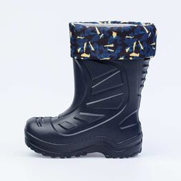 365143-14 Резиновые сапоги для мальчики светло-синий фото №2