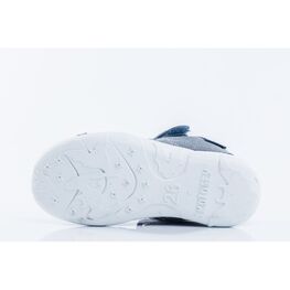 421026-19 Текстильные сандалии для мальчики голубой фото №2