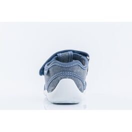 421026-19 Текстильные сандалии для мальчики голубой фото №4