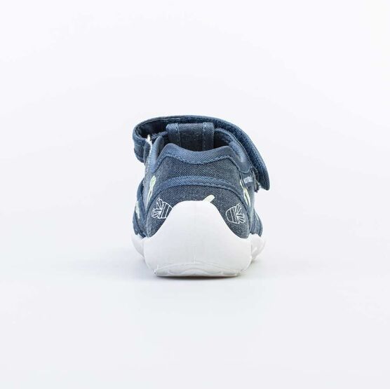 421076-13 Текстильные сандалии для мальчики синий фото №5