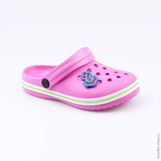 03014002-40 Украшение для обуви Якорь для мальчики разноцветный фото №3