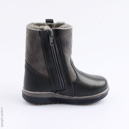 362096-41 Сапожки для мальчики серый фото №2