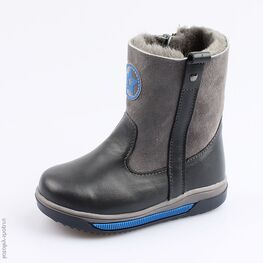 362096-41 Сапожки для мальчики серый
