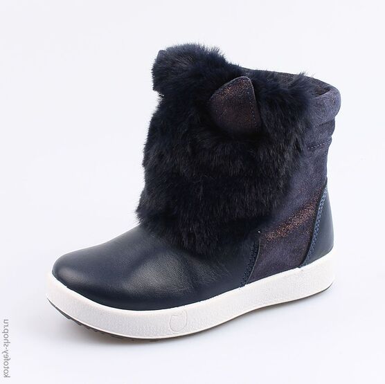 462100-43 Сапожки для девочки светло-синий