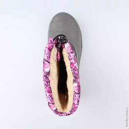 664037-46 Сноубутсы для девочки сер-фук фото №4