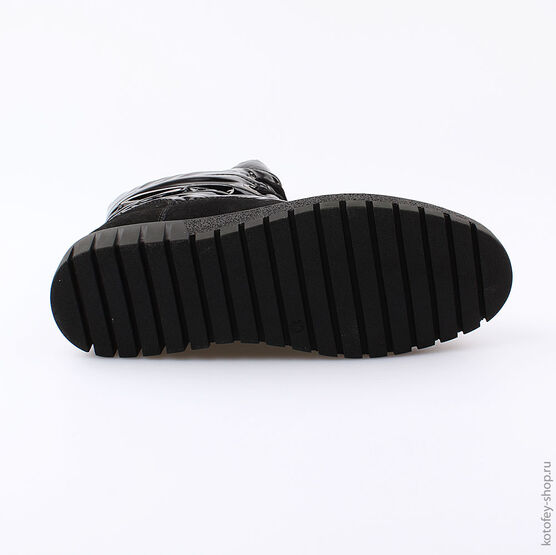 754019-41 Ботинки для девочки черный фото №3