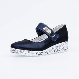 634149-23 Туфли для девочки синий