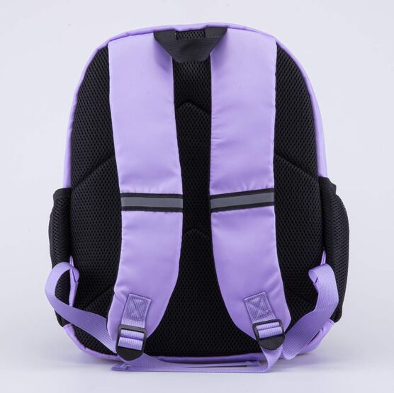 02804392-40 Рюкзак школьный Мягкие мишки для девочки сиреневый + черный фото №3