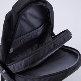 02804395-40 Рюкзак школьный с игрушкой для девочки черный фото №4