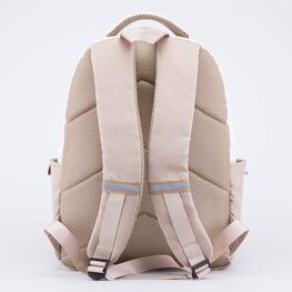 02804396-40 Рюкзак школьный с игрушкой бежевый для девочки бежевый фото №3