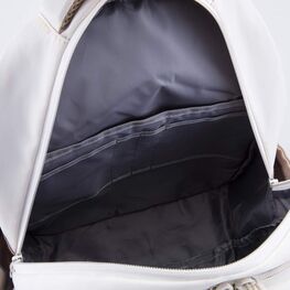 02804396-40 Рюкзак школьный с игрушкой бежевый для девочки бежевый фото №4