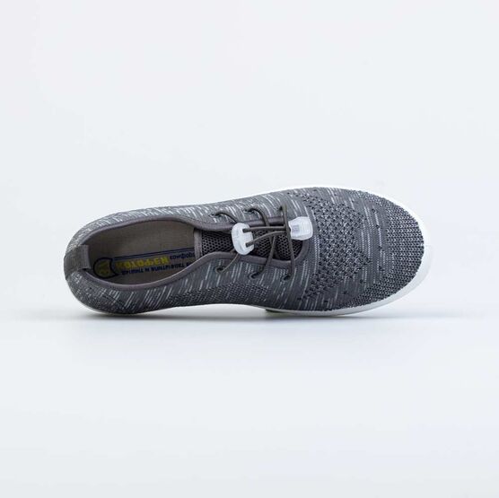 731121-12 Кеды из вязаного текстиля для мальчика серый для мальчики серый фото №4