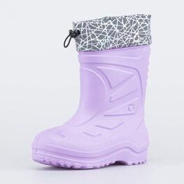 365147-16 Утепленные сапоги из ЭВА сиреневый для девочки сиреневый